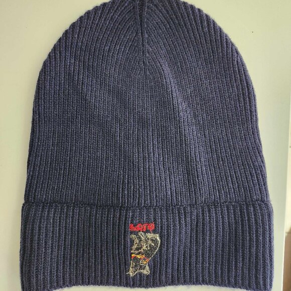 [NWT] Polo Ralph Lauren Embroidered Frenchie French Bulldog Knit Beanie Hat OSFA - Picture 4 of 9